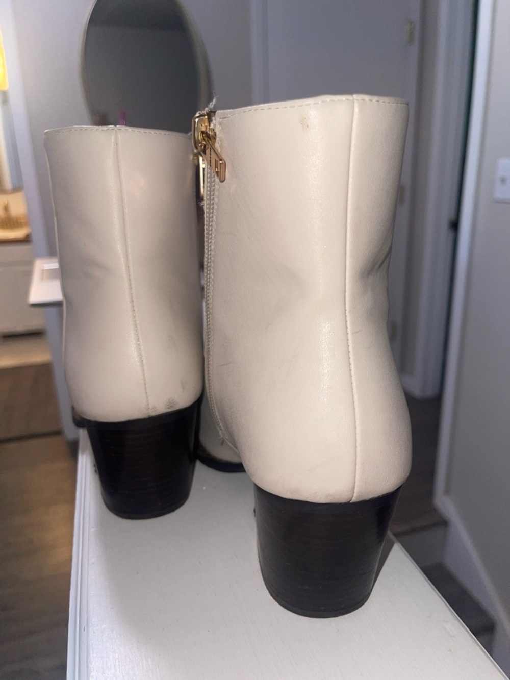 Women’s Ivory Coach Booties - Picture 5 of 7